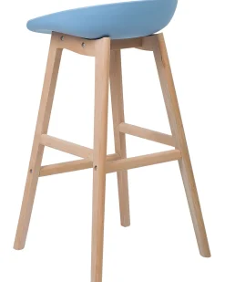 Beliani Baarituoli Muovi Vaaleansininen 2 Kpl Micco Hot