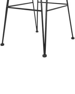 Beliani Baarituoli Rottinki Musta 2 Kpl Cassita Cheap