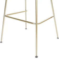 Beliani Baarituoli Sametti Smaragdinvihrea 2 Kpl Arcola Outlet