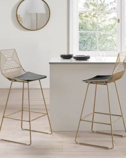 Beliani Baarituoli Teras Kulta 2 Kpl Bisbee Cheap