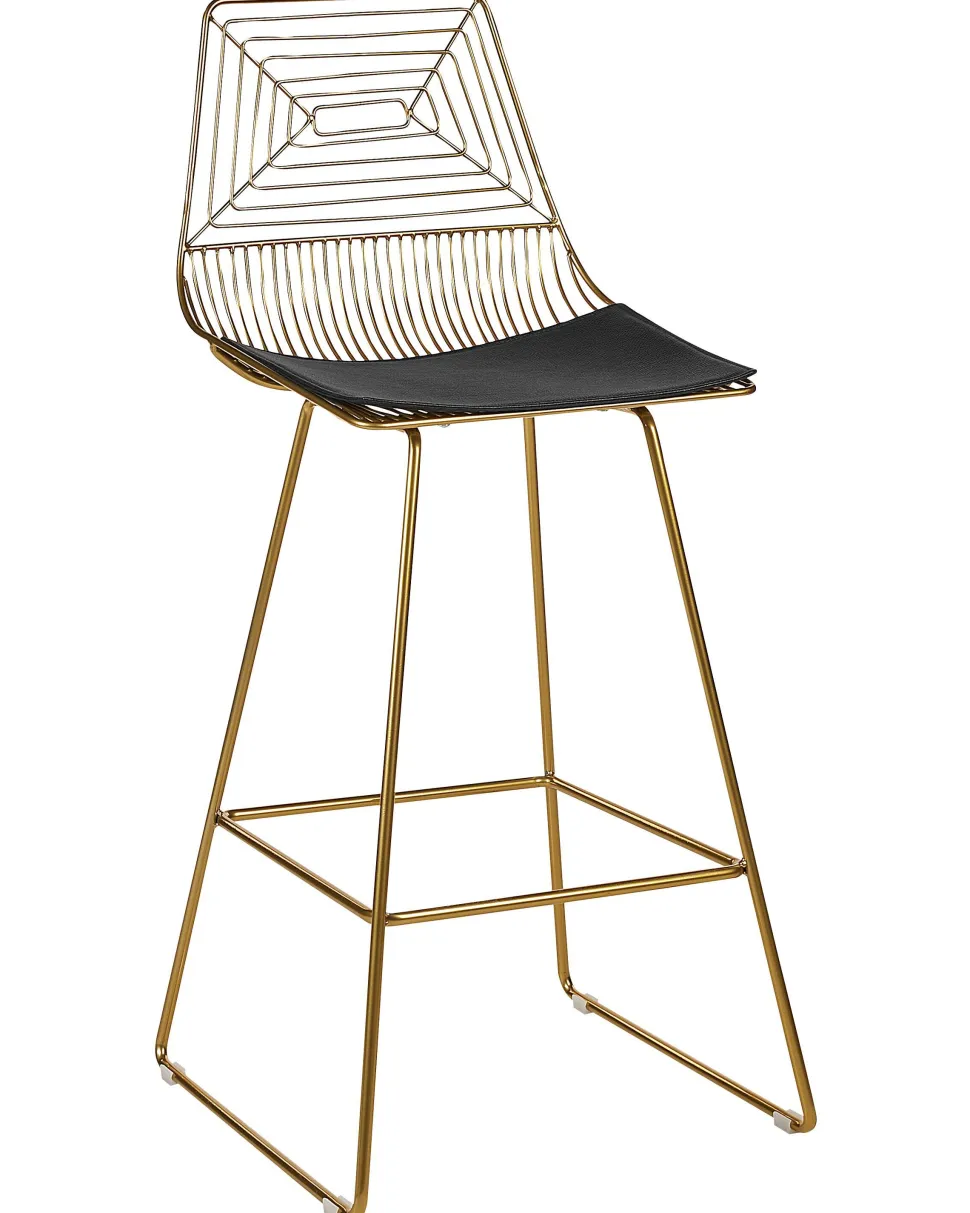 Beliani Baarituoli Teras Kulta 2 Kpl Bisbee Cheap