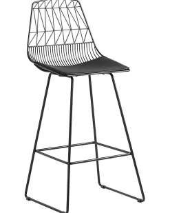 Beliani Baarituoli Teras Musta 2 Kpl Preston Best