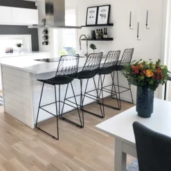 Beliani Baarituoli Teras Musta 2 Kpl Preston Best