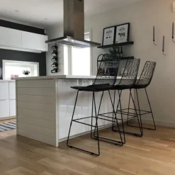 Beliani Baarituoli Teras Musta 2 Kpl Preston Best