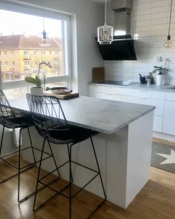 Beliani Baarituoli Teras Musta 2 Kpl Preston Best