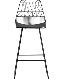 Beliani Baarituoli Teras Musta 2 Kpl Preston Best