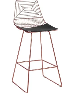 Beliani Baarituoli Teras Ruusukulta 2 Kpl Bisbee Online