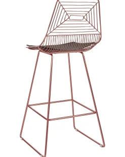 Beliani Baarituoli Teras Ruusukulta 2 Kpl Bisbee Online