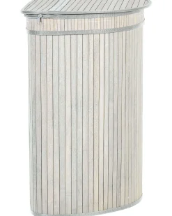 Beliani Bambukori Harmaa 42 X 30 Cm Badulla Best Sale