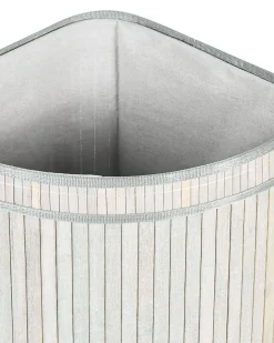 Beliani Bambukori Harmaa 42 X 30 Cm Badulla Best Sale