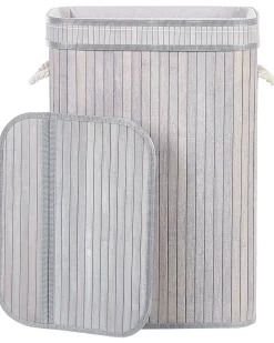 Beliani Bambukori Harmaa 40 X 30 Cm Kalutara Cheap