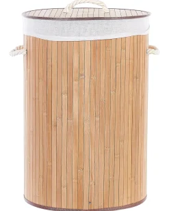 Beliani Bambukori Vaalea Puu 40 Cm Sannar Fashion