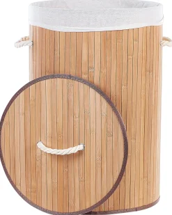 Beliani Bambukori Vaalea Puu 40 Cm Sannar Fashion