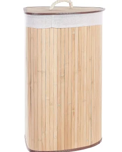 Beliani Bambukori Vaalea Puu 60 X 35 Cm Matara Best Sale