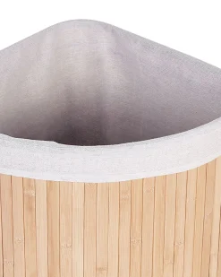 Beliani Bambukori Vaalea Puu 60 X 35 Cm Matara Best Sale