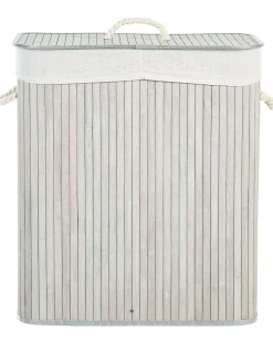 Beliani Bambukori Vaaleanharmaa 50 X 30 Cm Kandy Fashion