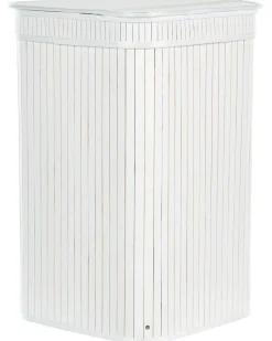 Beliani Bambukori Valkoinen 42 X 30 Cm Badulla Flash Sale