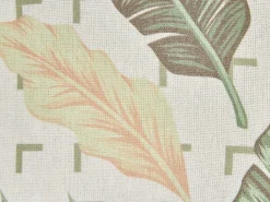 Beliani Beige Koristetyyny Vihrea Lehtikuvio 45 X 45 Cm 2 Kpl Rhapis Best Sale