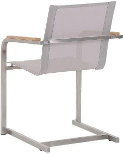 Beliani Beige Puutarhatuoli Setti 4 Kpl Cosoleto Flash Sale