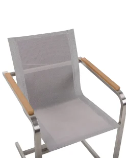 Beliani Beige Puutarhatuoli Setti 4 Kpl Cosoleto Flash Sale