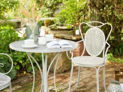 Beliani Bistropoyta Metalli Harmaa 71 Cm Cilento Store