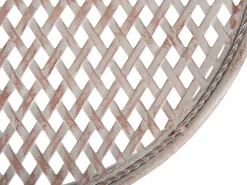 Beliani Bistropoyta Metalli Harmaa 71 Cm Cilento Store