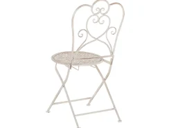 Beliani Bistropoytasetti Rauta Beige Trieste Best Sale