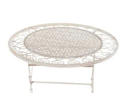 Beliani Bistropoytasetti Rauta Beige Trieste Best Sale