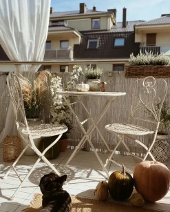 Beliani Bistropoytasetti Rauta Beige Trieste Best Sale