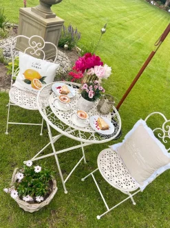 Beliani Bistropoytasetti Rauta Beige Trieste Best Sale