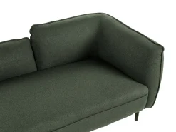 Beliani Divaani Buklee Oikeak. Tummanvihrea Chevannes Flash Sale