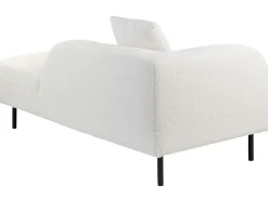 Beliani Divaani Buklee Vasenk. Valkoinen Le Crau Best