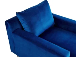 Beliani Divaani Sametti Laivastonsininen Gueret Online