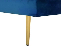 Beliani Divaani Sametti Oikeak. Laivastonsininen Miramas Sale