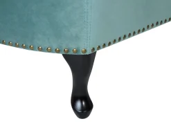 Beliani Divaani Sametti Oikeak. Mintunvihrea Nimes Clearance