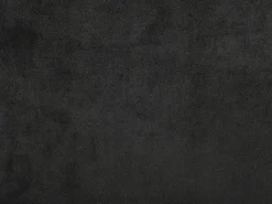 Beliani Divaani Sametti Oikeak. Musta Luiro Outlet