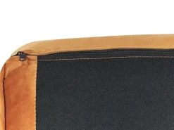 Beliani Divaani Sametti Oikeak. Oranssi Miramas Best Sale