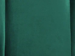 Beliani Divaani Sametti Oikeak. Smaragdinvihrea Allier Outlet