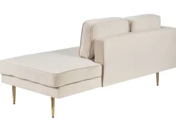 Beliani Divaani Sametti Vasenk. Beige Miramas Online