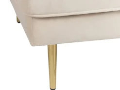 Beliani Divaani Sametti Vasenk. Beige Miramas Online