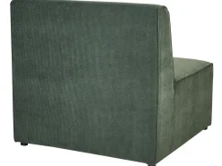 Beliani Divaani Vakosametti Tummanvihrea Lemvig New