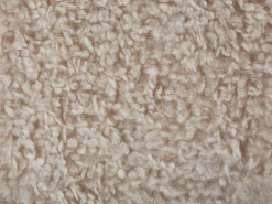 Beliani Elainjakkara Kangas Säilytystila Kermanvalkoinen 55 X 35 Cm Sheep Hot