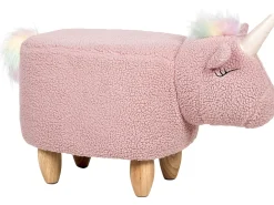 Beliani Elainjakkara Kangas Vaaleanpunainen 31 X 91 Cm Unicorn Discount