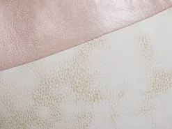 Beliani Elainjakkara Kangas Vaaleanpunainen/Valkoinen 32 X 67 Cm Shark Flash Sale