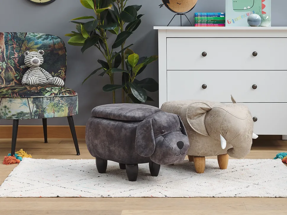 Beliani Elainrahi Harmaa Jumbo Online