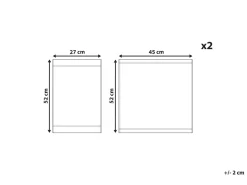 Beliani Flamingokuviollinen Vaihtokangas Puutarhatuoliin 2 Kpl Cine Sale