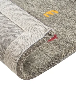 Beliani Gabbeh-Matto Villa Harmaa 160 X 230 Cm Seymen Hot