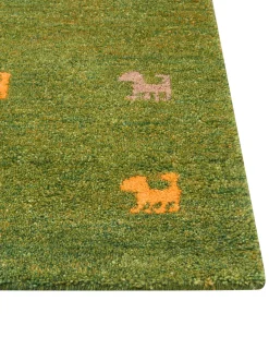 Beliani Gabbeh-Matto Villa Vihrea 160 X 230 Cm Yulafi Hot