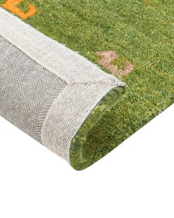 Beliani Gabbeh-Matto Villa Vihrea 160 X 230 Cm Yulafi Hot
