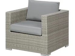 Beliani Harmaa 8-Istuttava Ulkosohvaryhma Pe-Rottingista Xxl Outlet